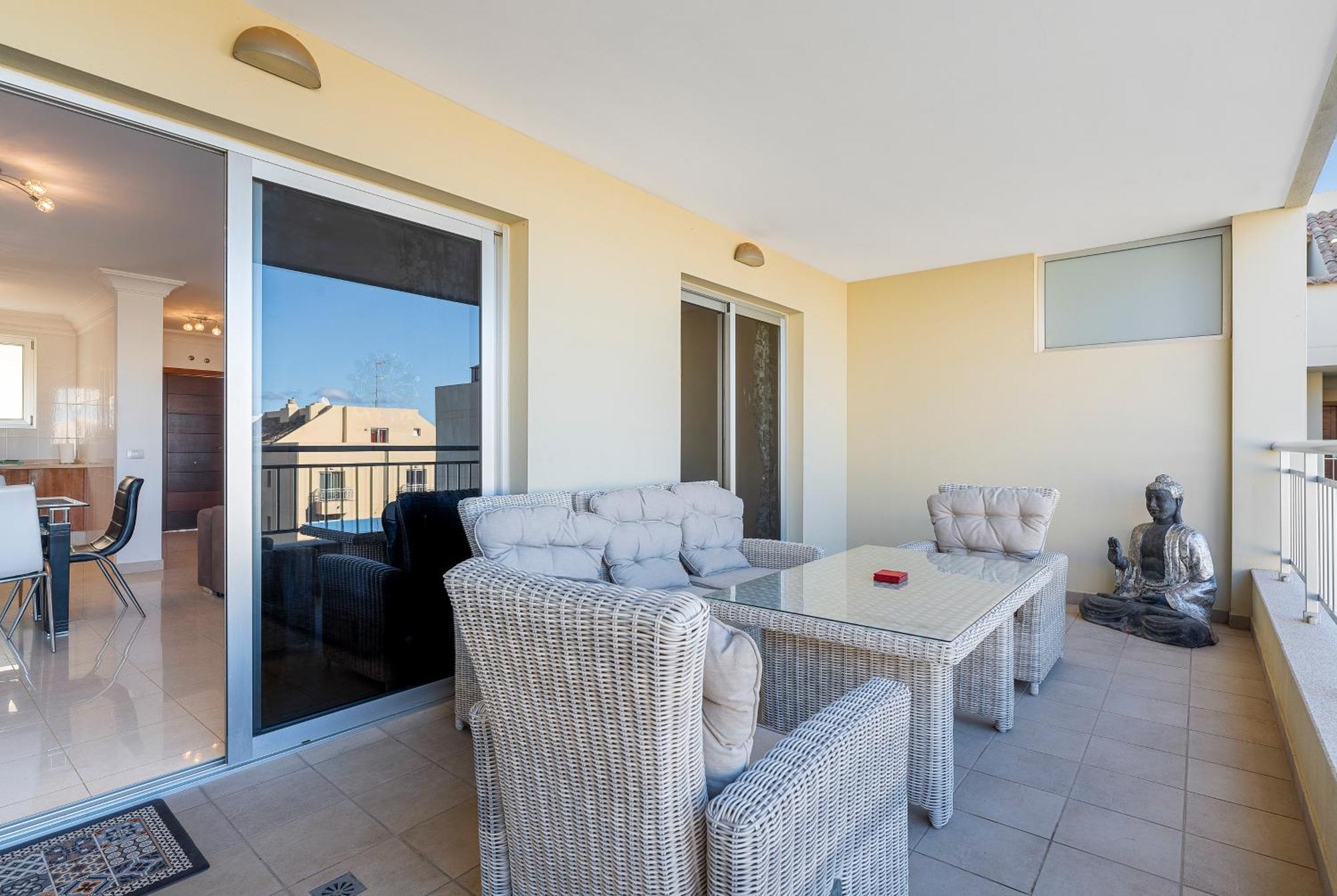 Apartamento Palm Mar Penthouse Duplex Exterior foto